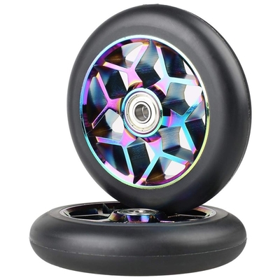 Pro Factory New High Rebound PU 88A Wheels ABEC-9 Aluminum Core Bound Solid Wholesale Scooter Parts Bearing 110mm/120mm