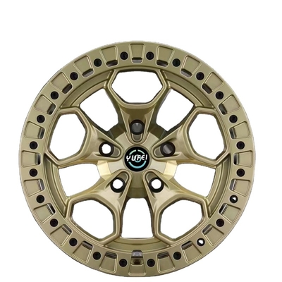 4x4 Beadlock Wheels Customized Super Deep Concave Rims with Beadlock Matte Black Forged Car Wheels