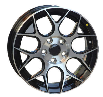New Design SL530 ALLOY Glstar Black Machine Face Casting Rim 2022 15 Inch Passenger Car Wheel