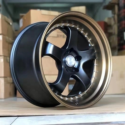 6061-T6 Aluminum RimKipardo New Design 5 Aluminum Slot Spoke 18 19 20 Inch Car Alloy Wheels