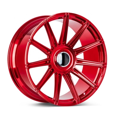 ALLOY Custom 19 20 21 22 23 24 Inch Luxury Brushed Red Black Chrome Forged Alloy Wheels Polished Rims For Bentley Rolls Royce