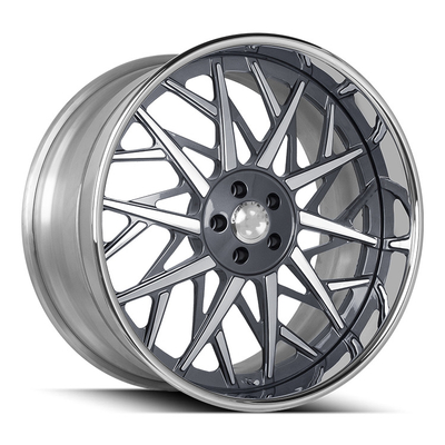 ALLOY 20 21 22 23 24 26 inch deep dish custom sizes forged aluminum alloy car wheels for wholesale