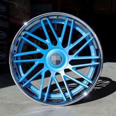 Beautiful 17 inch SUV alloy wheel car shape alloy wheel aluminum rims for two-piece car wheel