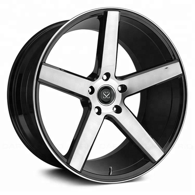 One piece aftermarket SCD019 2 piece 3 piece wheels, forged aluminum alloy 6061 t6 wheel