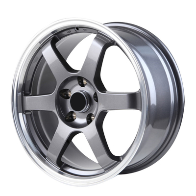 Aftermarket Car Wheel Wholesale Customized 17 18 Inch Alloy Wheel Dark Gray Car Rims 5-114.3 5-108 5-112