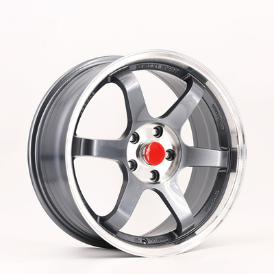 18 inch 8j 9j 5X112/120/100 Japan auto modification new design te37 racing car alloy wheels rims in stock fit for racing cars