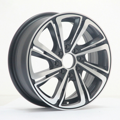 ALLOY Auto Parts 14&quot; 15&quot; 16&quot; Inch Rims Bronze / Black Customized / Red 4 5 8 Hole 100 114.3 Aluminum Wheels