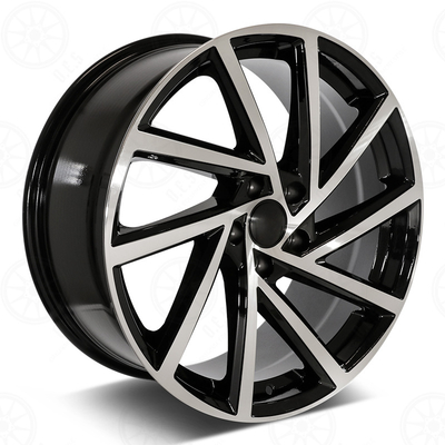 ALLOY For VW Car Replacement Wheel 16/17/18/19inch Alloy Wheels Rim 5*112 ET45 66.6 GOLF STYLE