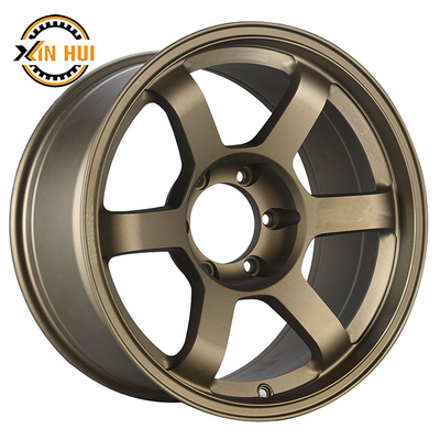 Aluminum JWL TUV VIA rines 18 lujo pulgadas 6 hole off road car rims 9.0J concave wheel rim